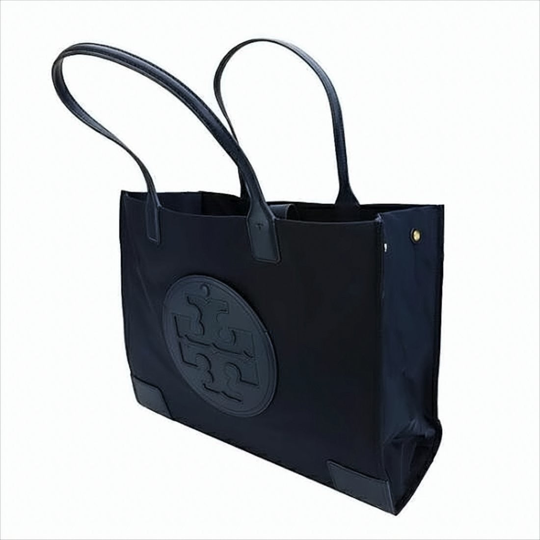 Tory Burch Structured Tote Bag With Embossed Logo Detail