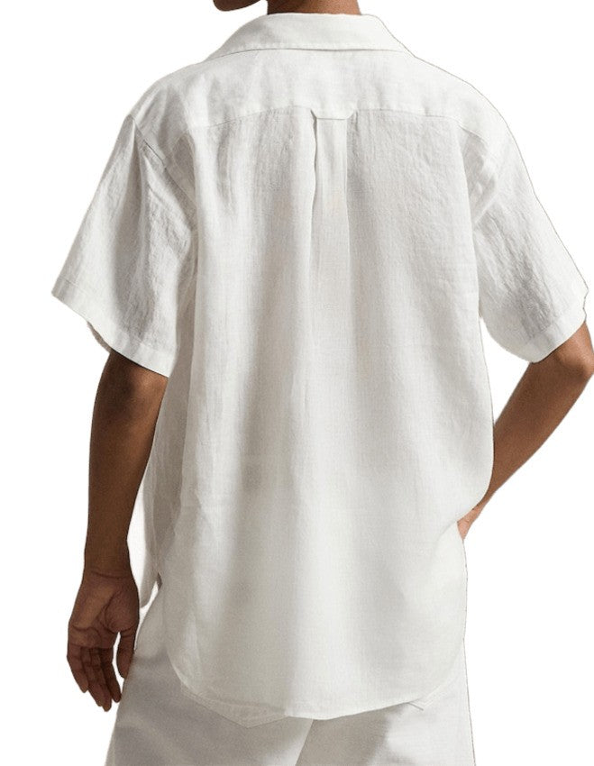 Polo Ralph Lauren White Linen Oversized Shirt