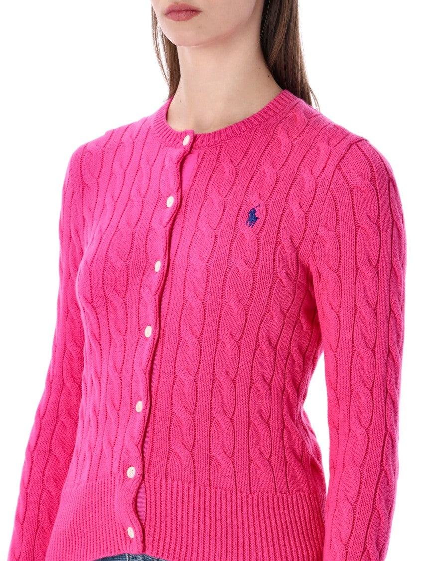 Polo Ralph Lauren Cable Knit Slim Fit Cotton Cardigan