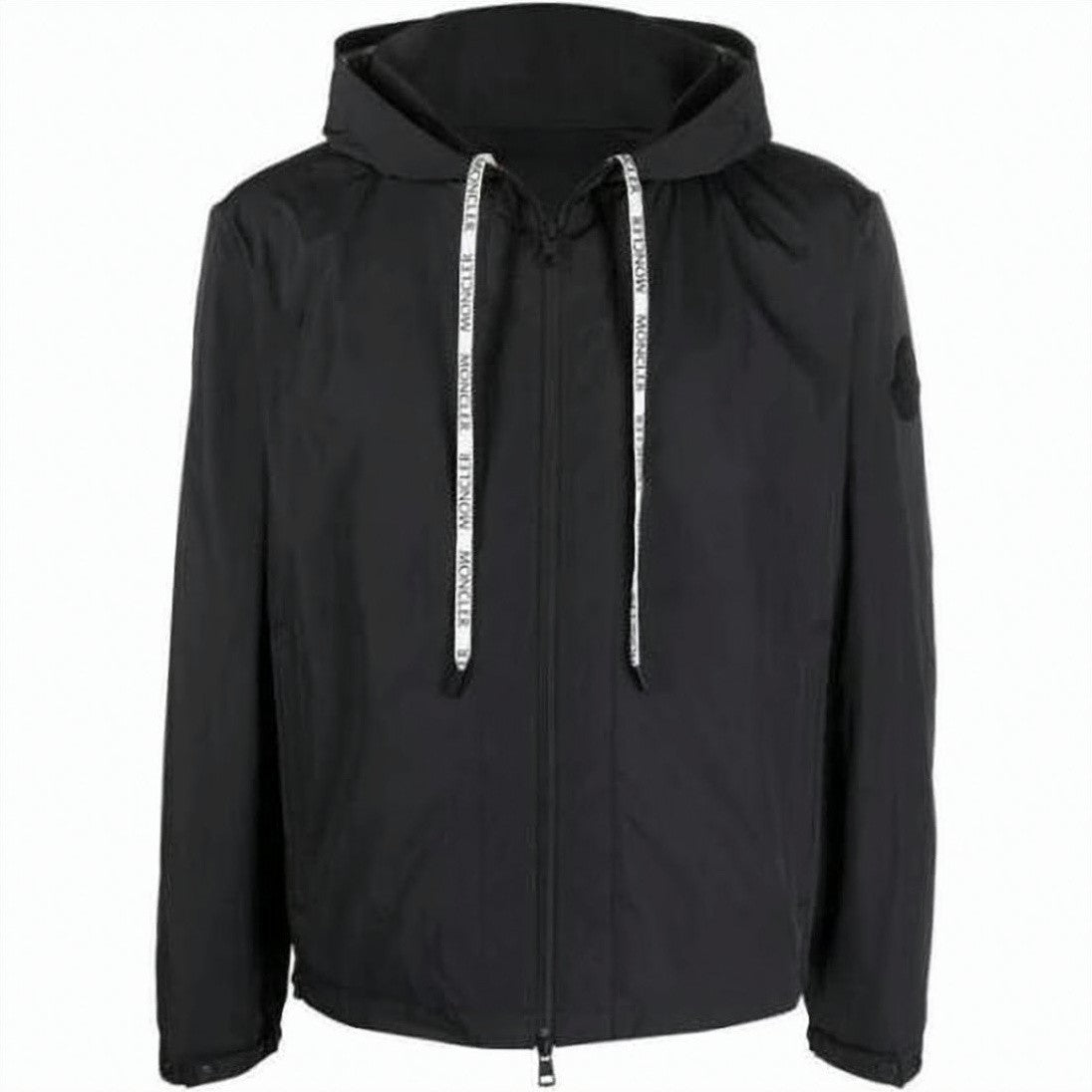 Moncler Lightweight Black Jacket With Hood