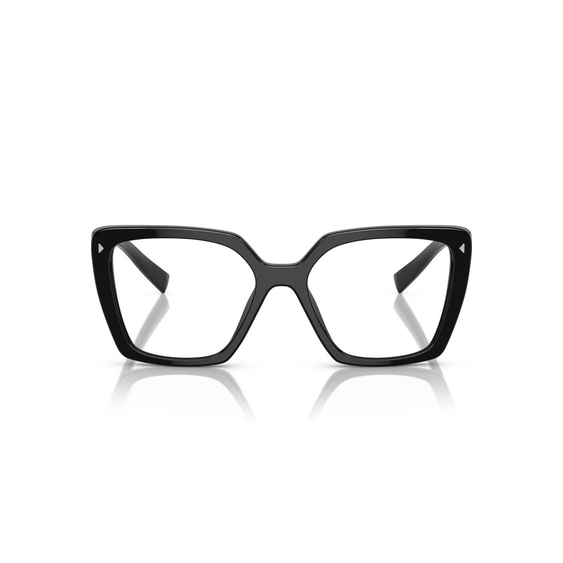 Prada 0Pr 16Zv Bold Oversized Square Frame Eyeglasses