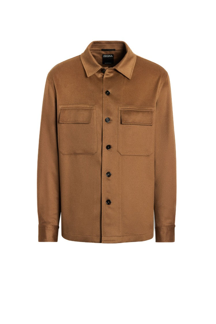 Zegna Alba Oasi Cashmere Overshirt