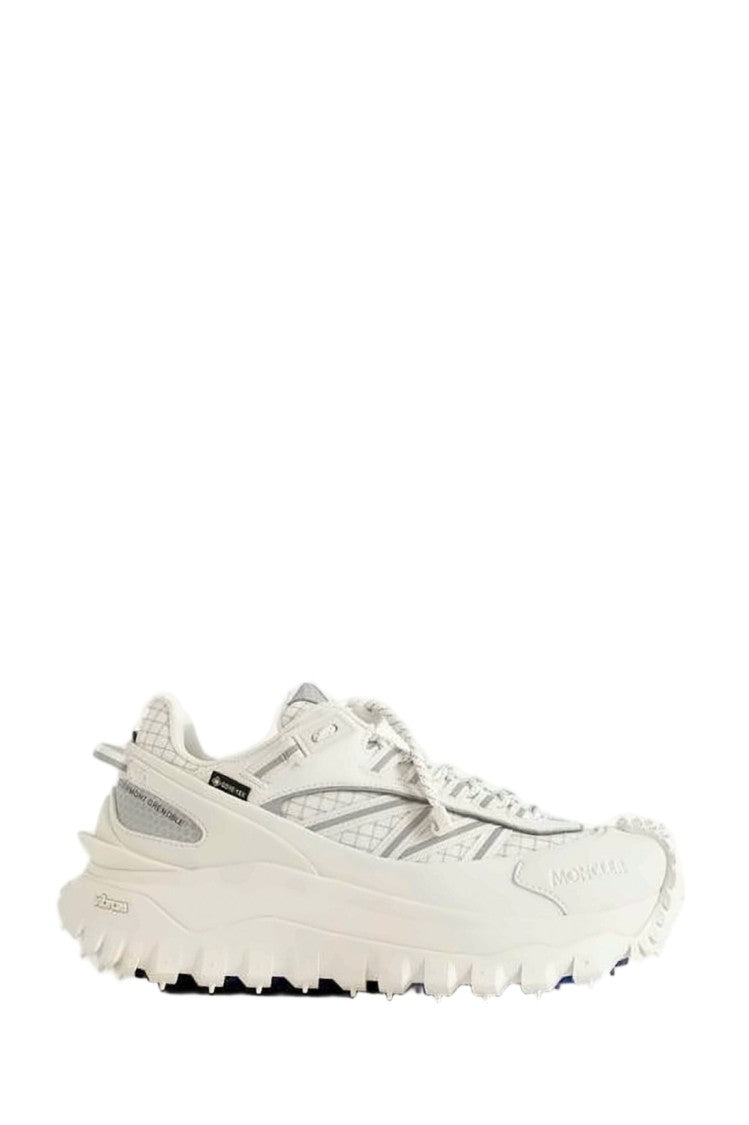 Moncler Layered Polyamide Sneakers With Chunky Sole And Sporty Aesthetic