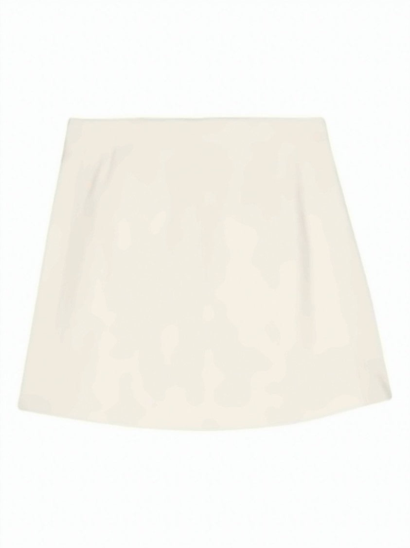 A.P.C. White A-Line Short Skirt