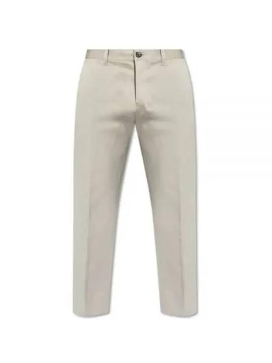 Ami Paris Tailored Chino Pants With Clean Finish