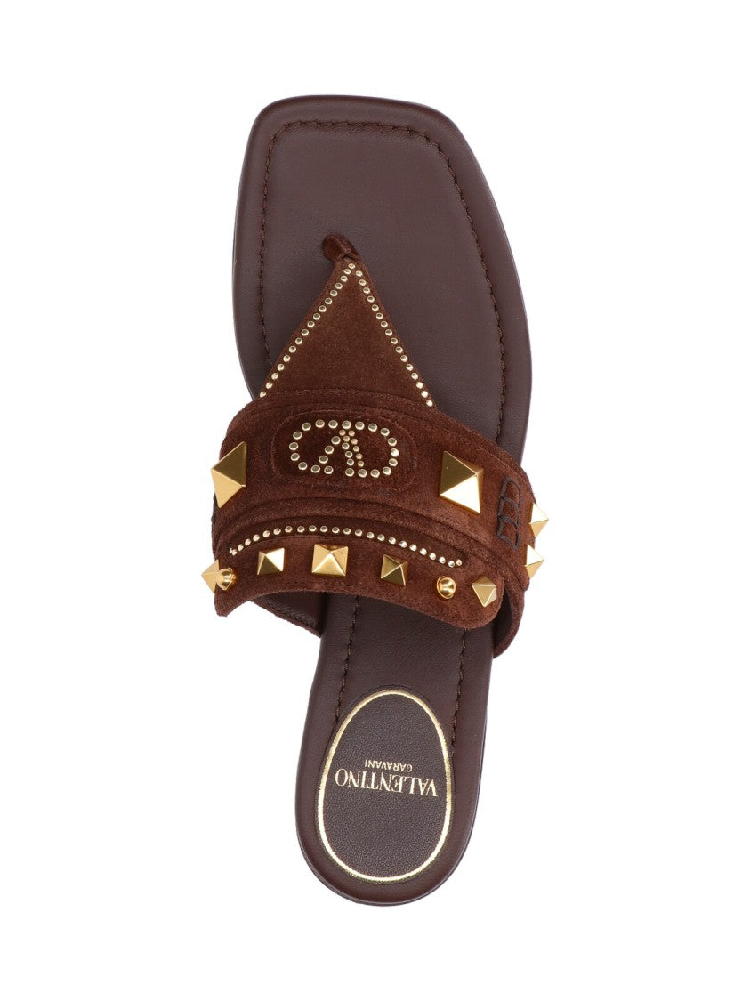 Valentino Garavani Plaster Caster' Sandals – Brown