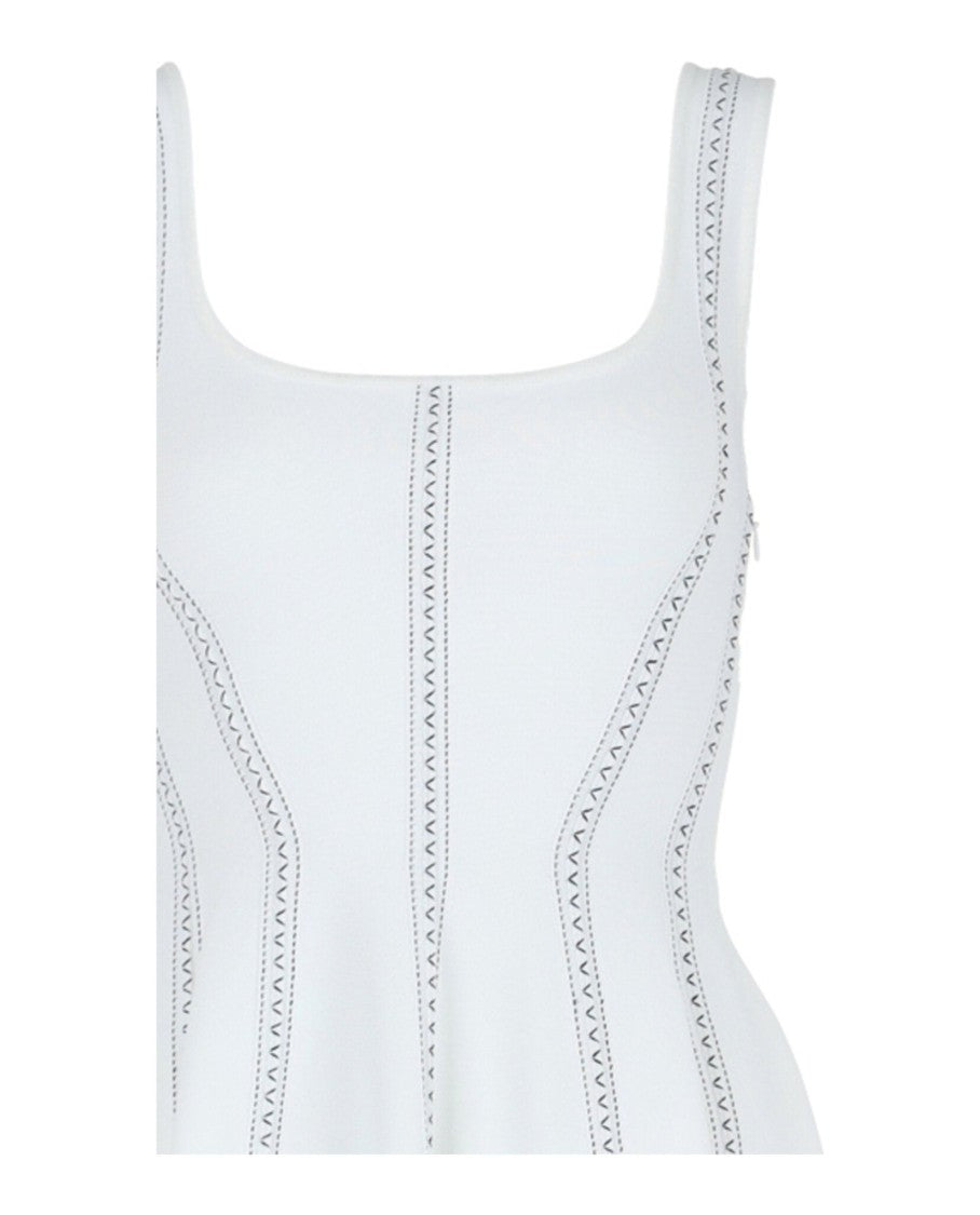 Alexander Mcqueen Sleeveless A-Line Mini Dress