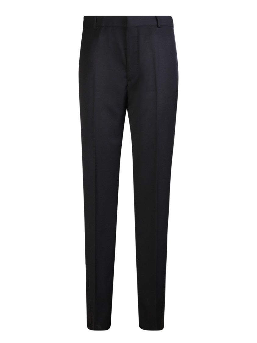 Alexander Mcqueen Black Tailored Trousers