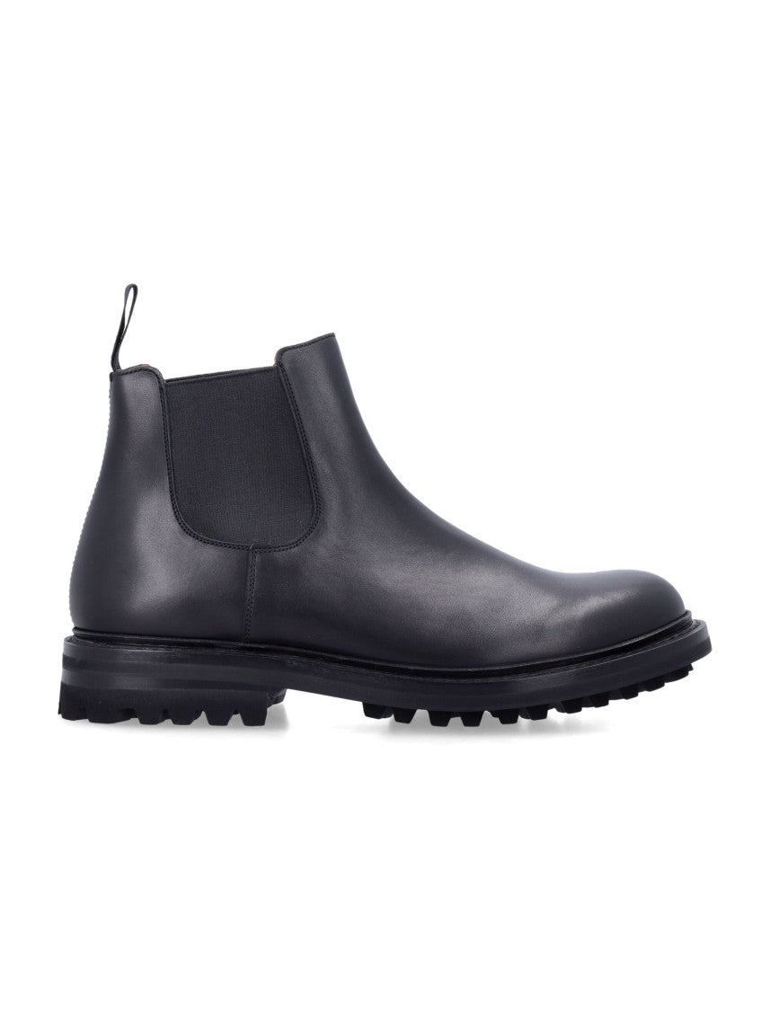 Church's Classic Chelsea Boots With Goodyear Construction And Minimalist Design