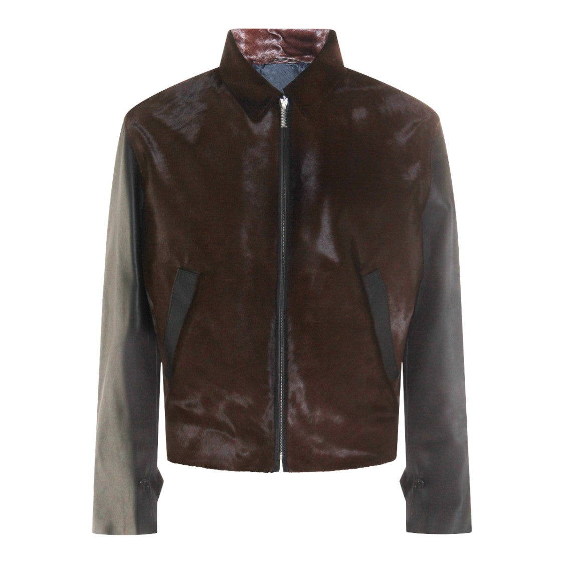 Marni Black Leather Jacket