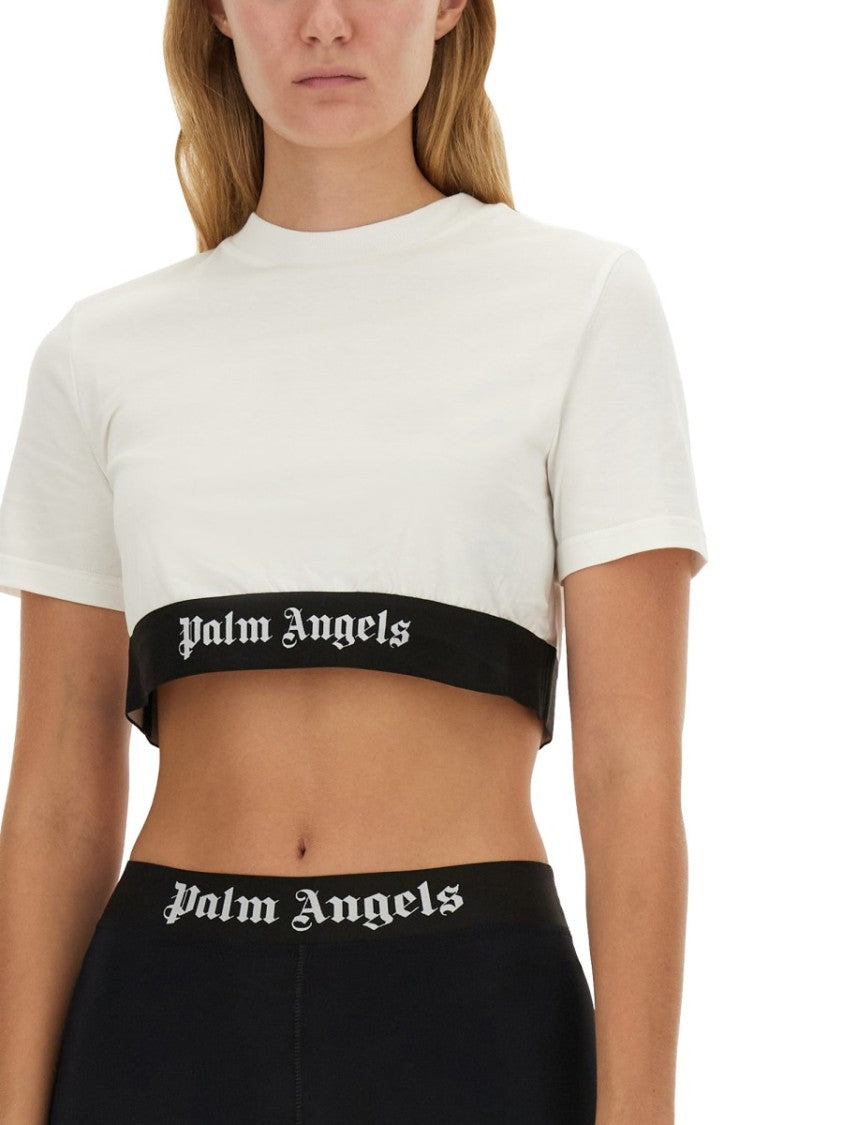Palm Angels T-Shirt With Logo