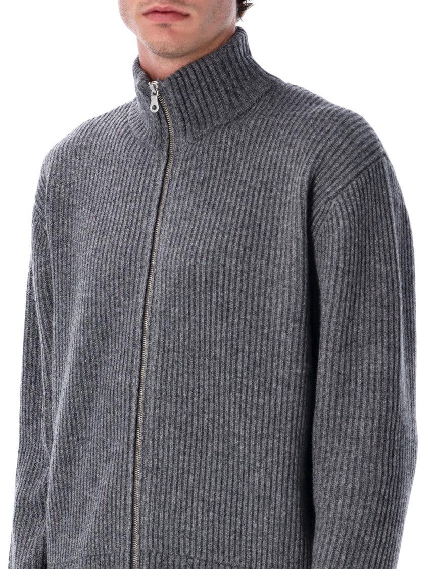 Berner Kuhl Full Zip Drained Compact Ribbed Full Zip Cardigan