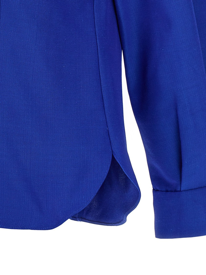 Carolina Herrera Cotton And Viscose Blend Tailored Shirt