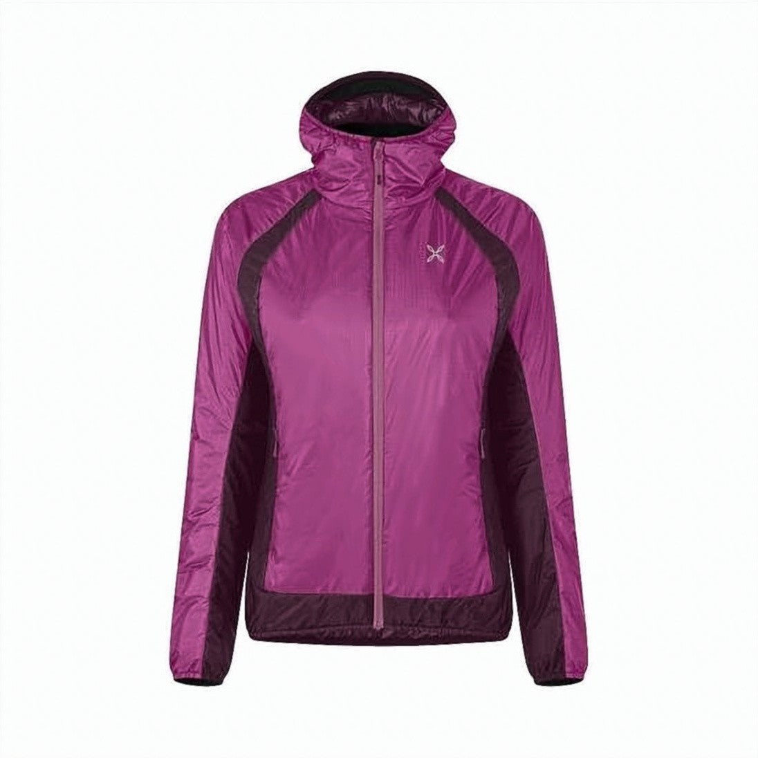 Montura Two-Tone Hooded Short Padded Jacket