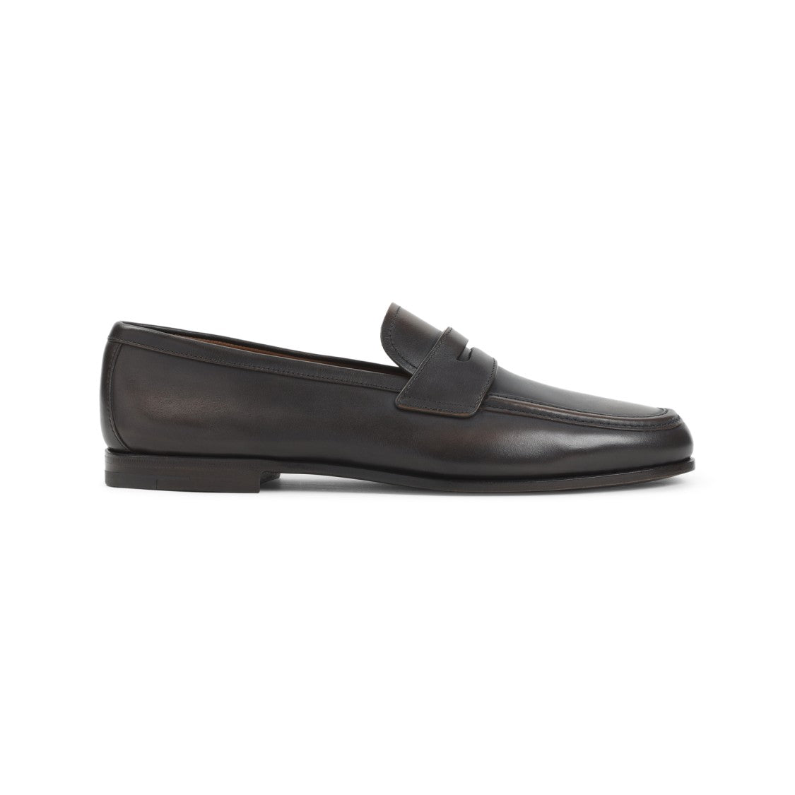 Church's Penny Strap Loafers In Polished Calf Leather