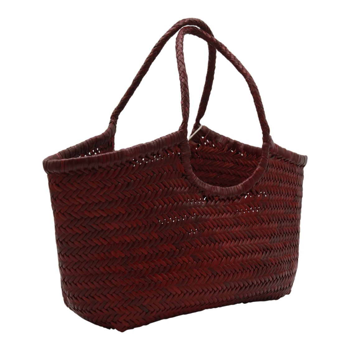 Dragon Diffusion Handcrafted Woven Braided Handle Bag