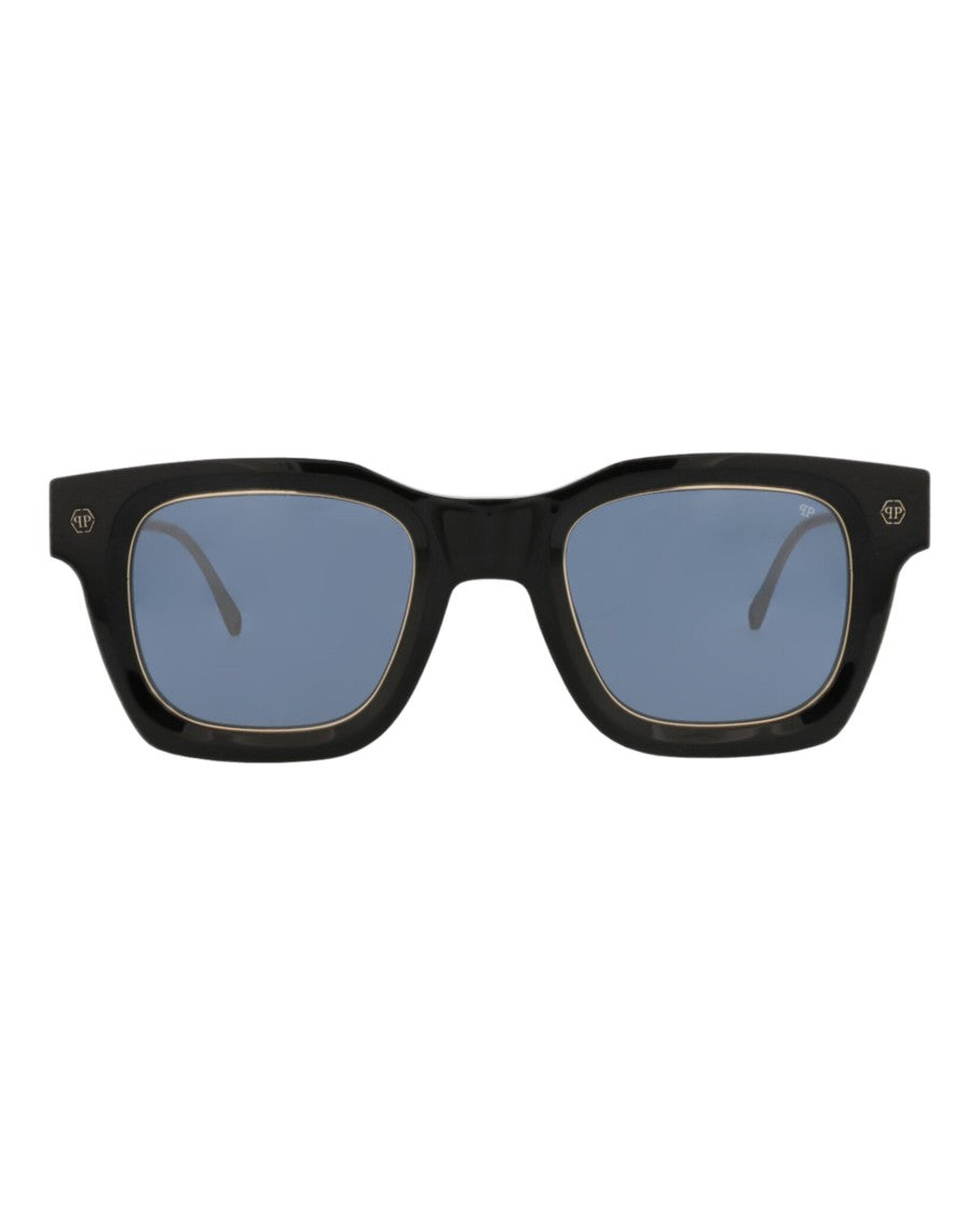 Philipp Plein Square-Frame Acetate Sunglasses