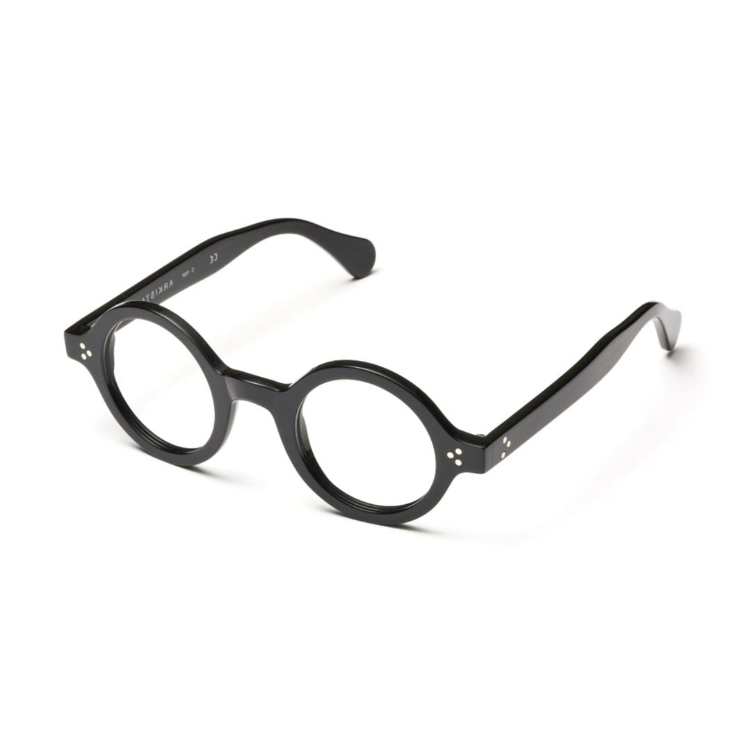 Kador Arkistar Bold Round Frame Eyeglasses With Glossy Finish