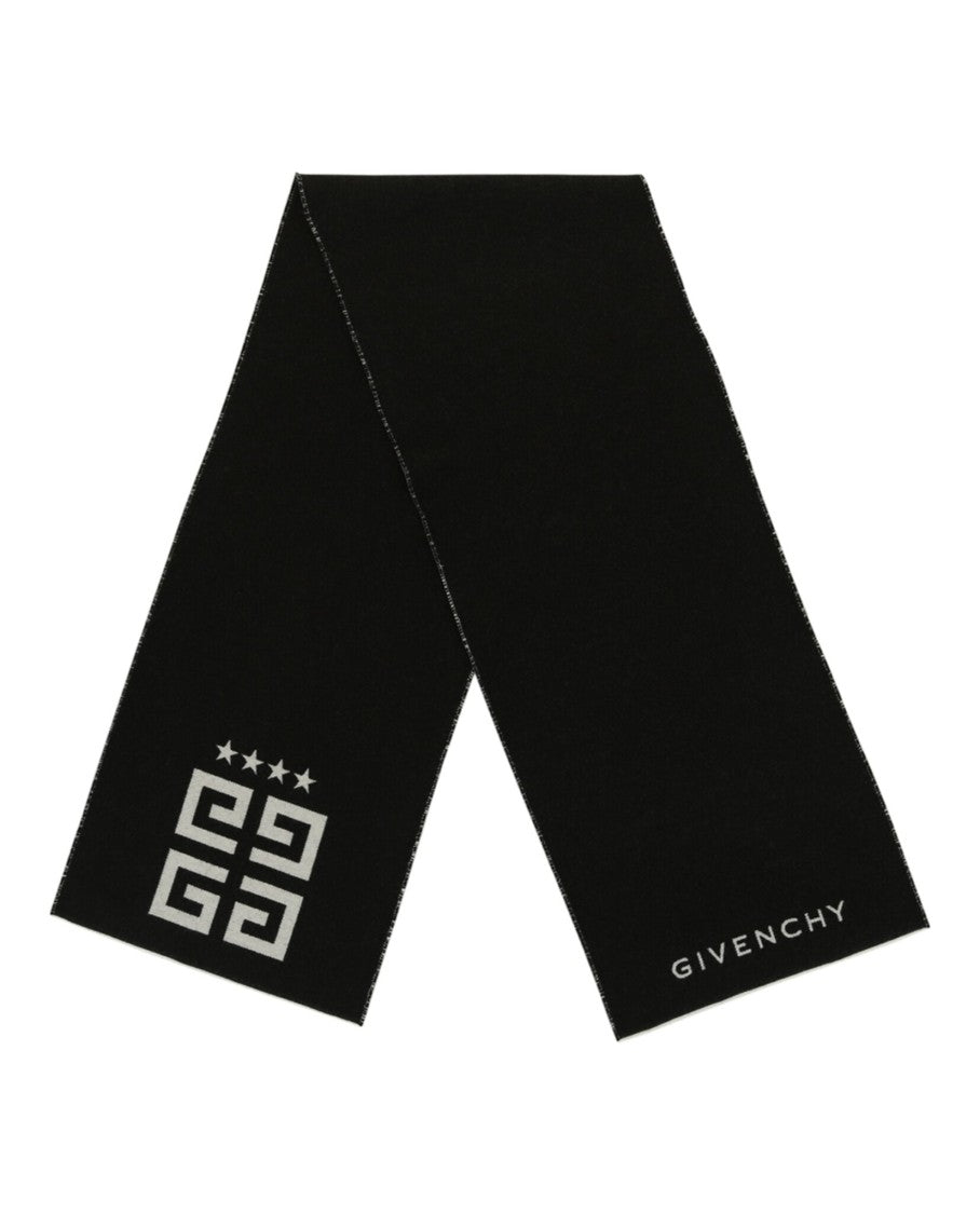 Givenchy Reversible 4G Stars Scarf With Luxury Texture