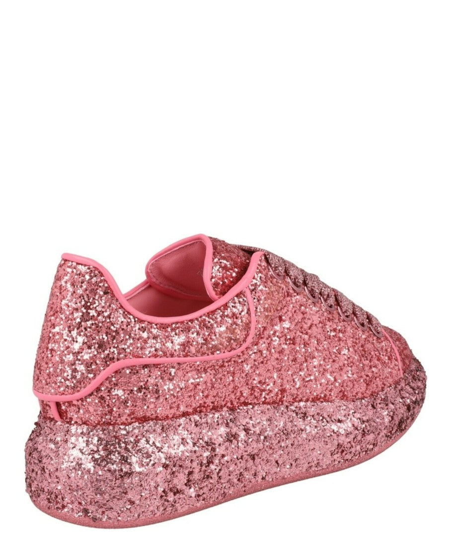 Alexander Mcqueen Oversized Glitter Sneakers