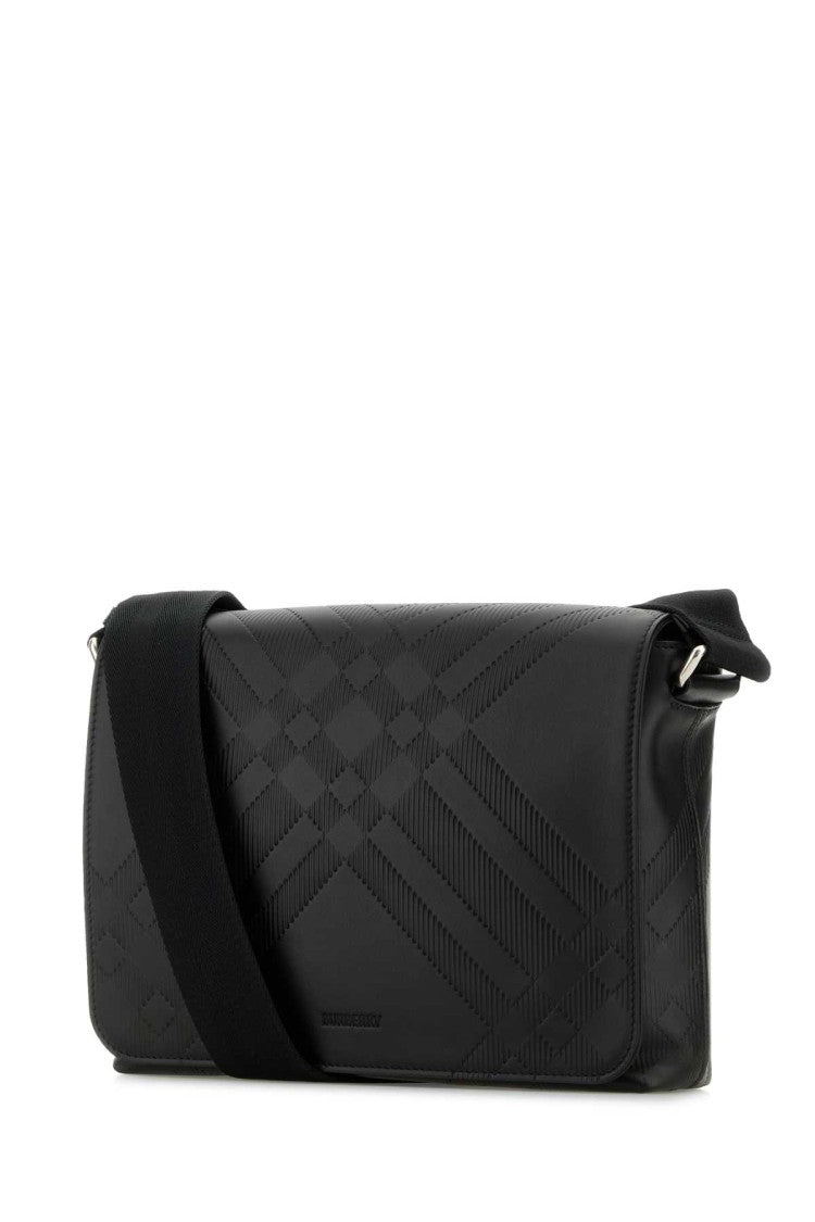 Burberry Black Leather Crossbody Bag