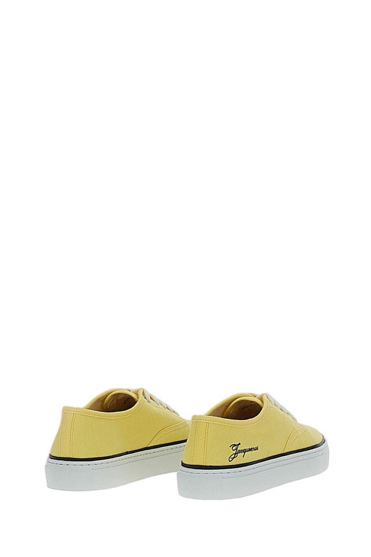 Jacquemus Yellow Le Féfé Canvas Sneakers