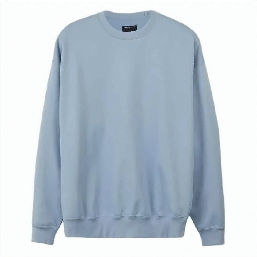 Y-3 Long-Sleeve Crewneck Sweatshirt In Soft Blue