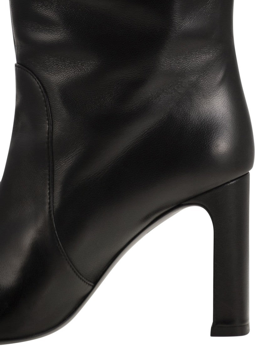 Stuart Weitzman Babette - Leather Tube Boot