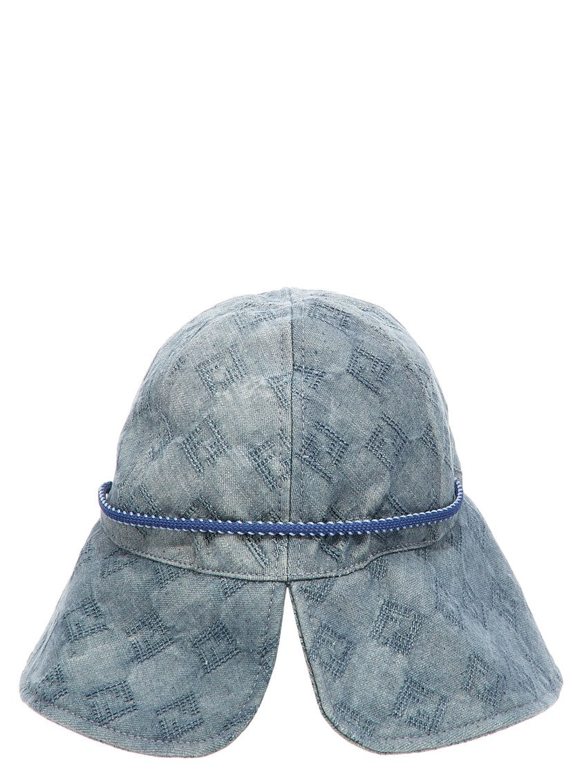 Fendi Ff Canvas Hat