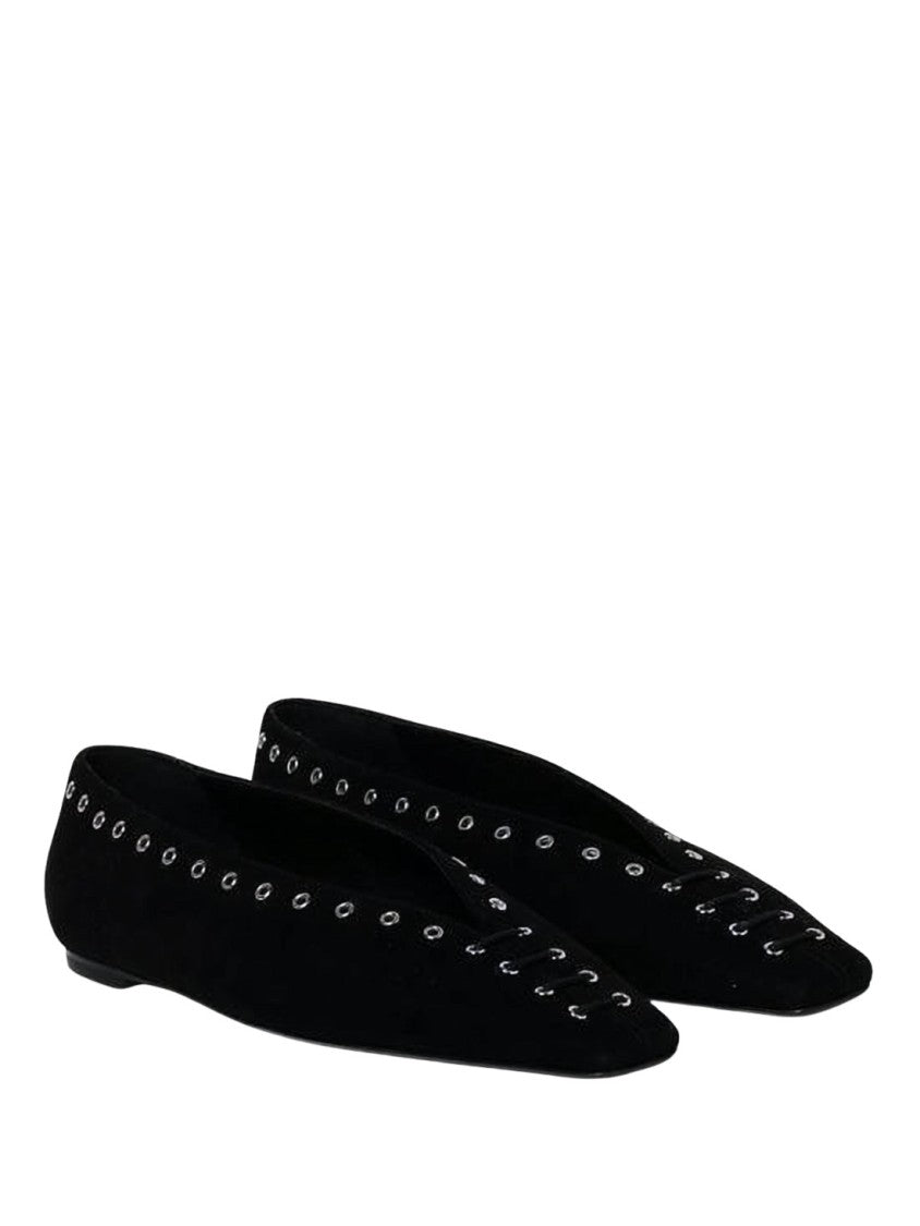 Totême Calf Leather Flat Shoes