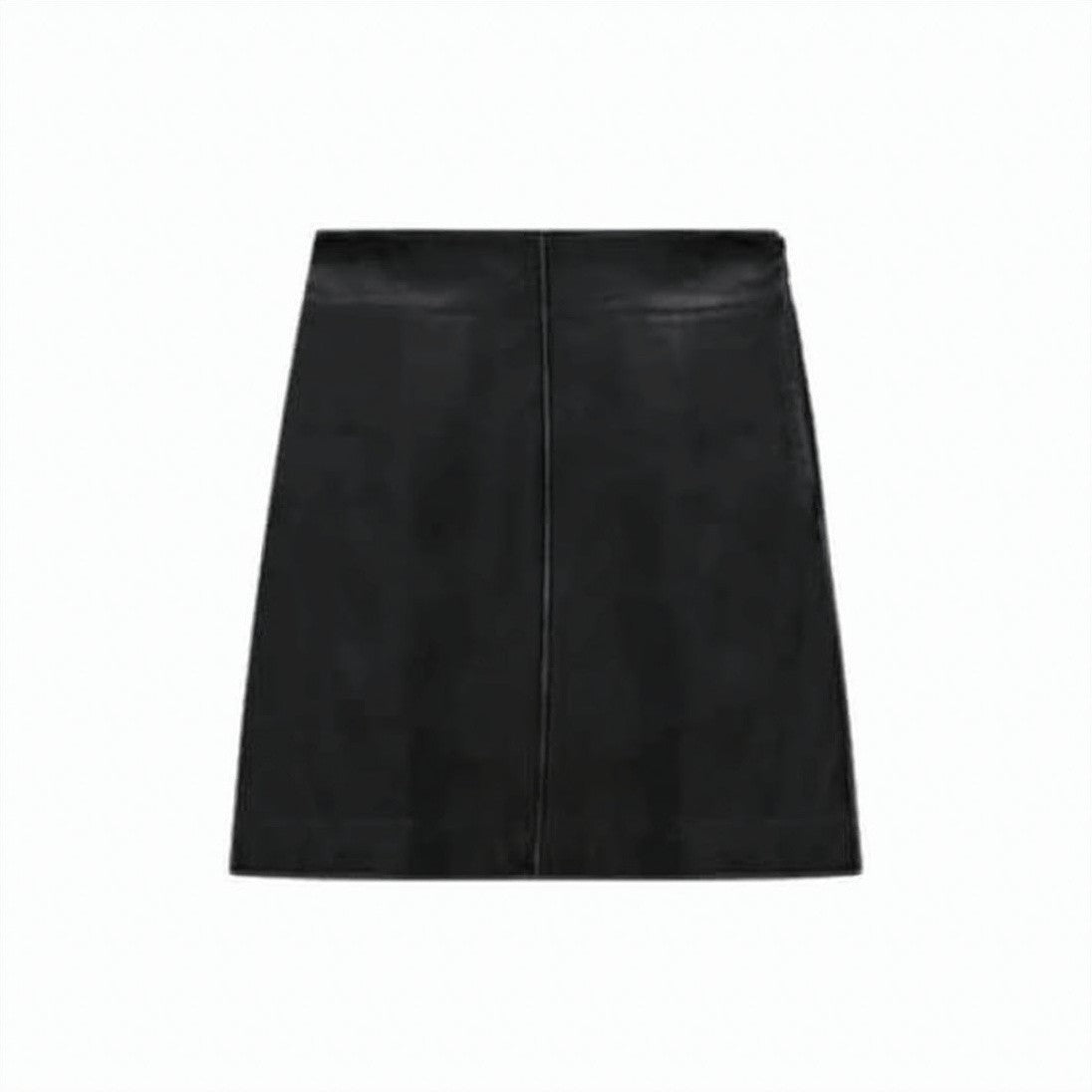 Max Mara Straight Silhouette Mini Skirt With Central Seam Enhancements