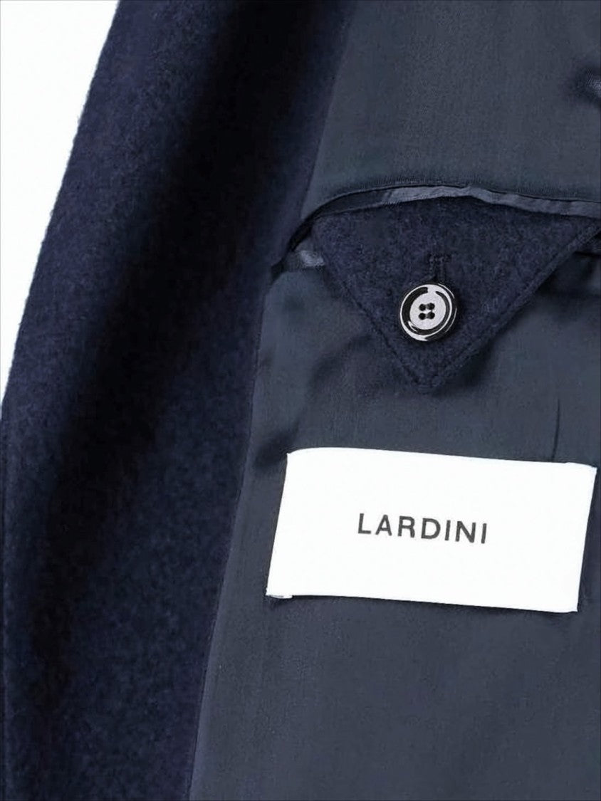 Lardini Classic Tailored Coat With Three-Button Closure