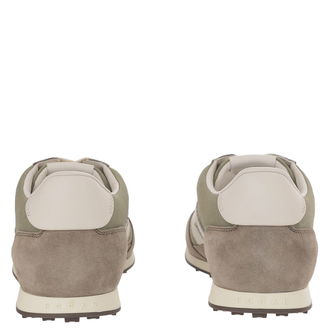 Hogan Low-Top Sneakers In Suede And Mesh With Memory Foam Insole