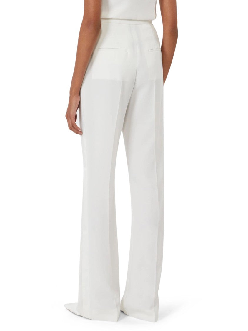 Max Mara Wide-Leg Trousers With High Waist And Pleated Design