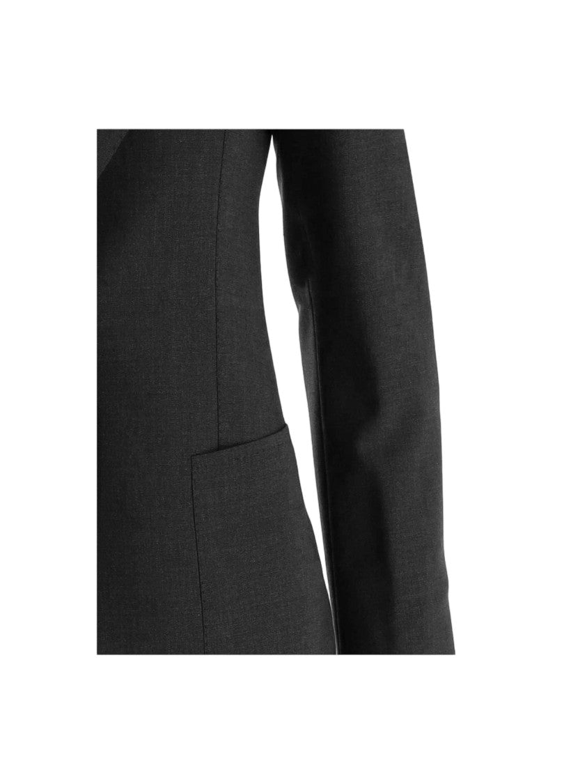 Tagliatore Tailored Stretch Wool Jacket With Pointed Lapels And Buttoned Cuffs
