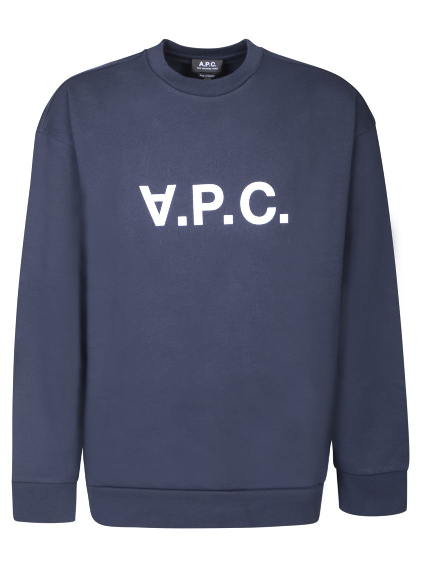 A.P.C. Casual Blue Sweatshirt