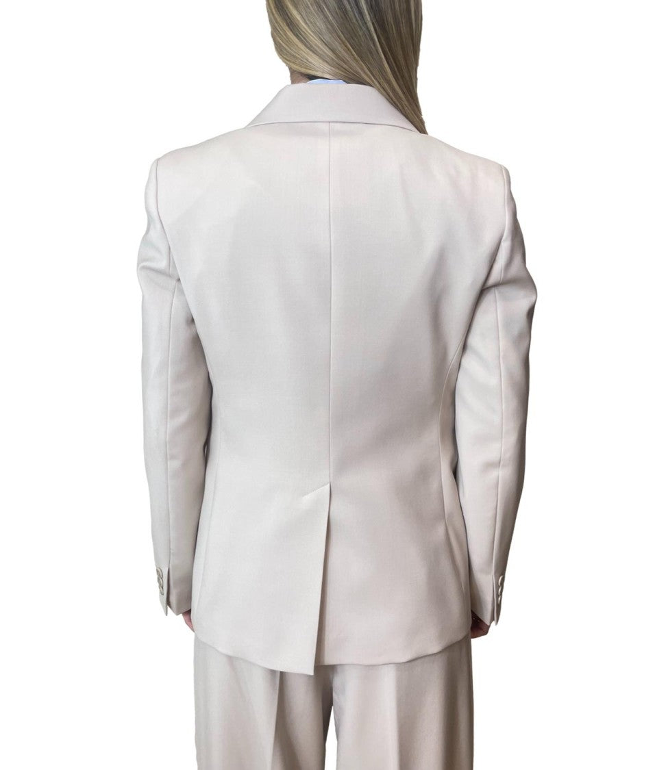 Max Mara Beige Virgin Wool Casual Jacket
