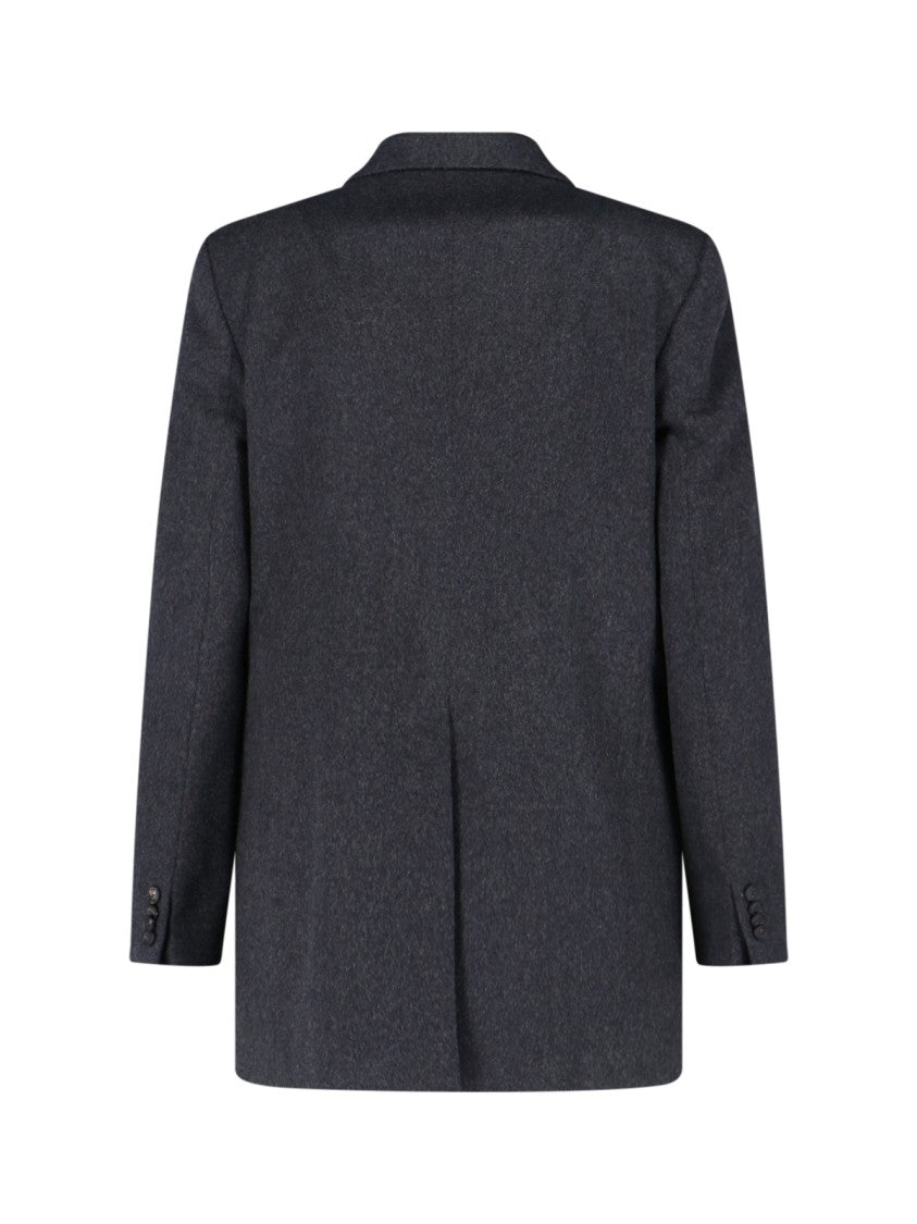 Tagliatore Tailored Minimalist Jacket With Classic Lapels