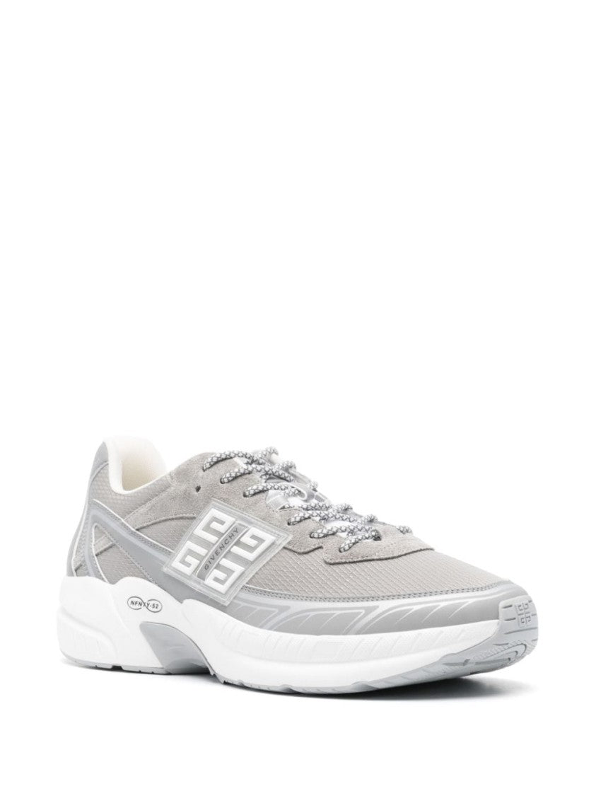 Givenchy Panelled Light Grey Sneaker