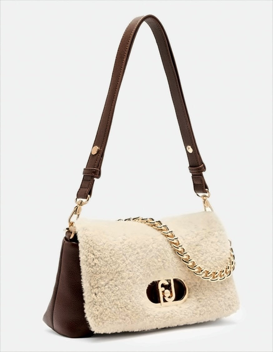 Liu Jo Medium Teddy Handbag With Removable Chain Handle