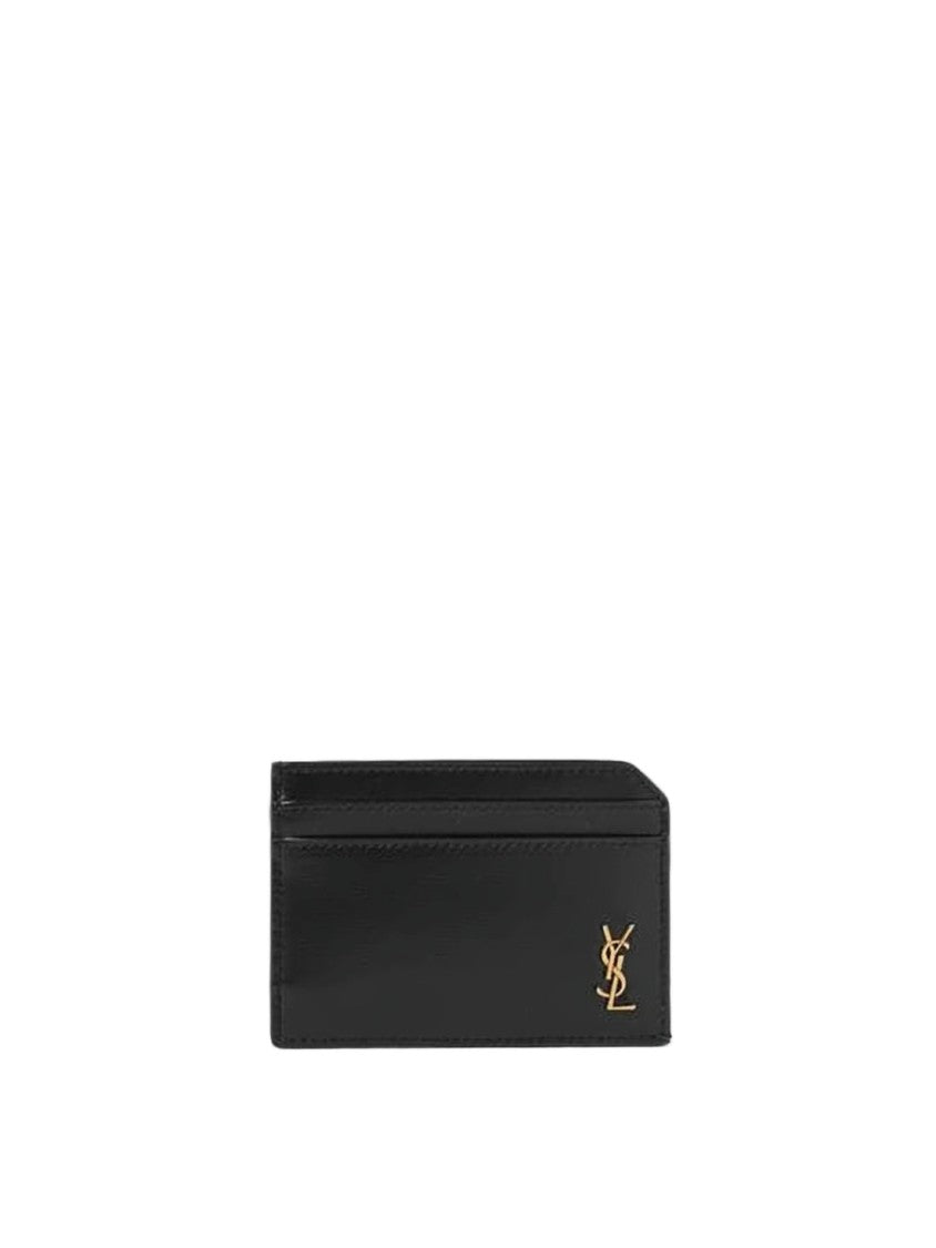 Saint Laurent Calf Leather Card Wallet