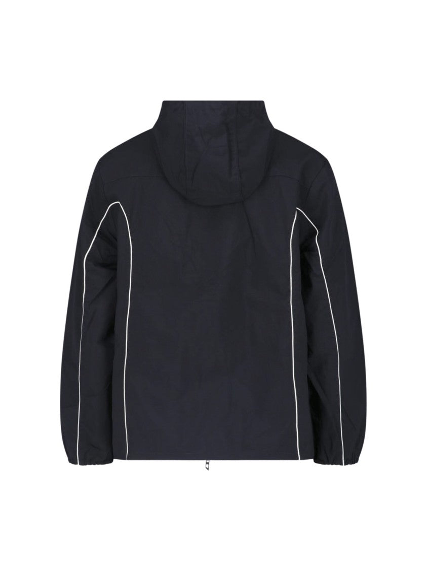 Diesel Black J-Hives Fabric Jacket