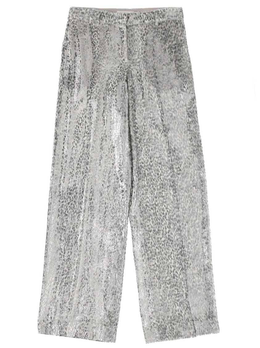Stella Mccartney Fil Coupe Shimmering Pants