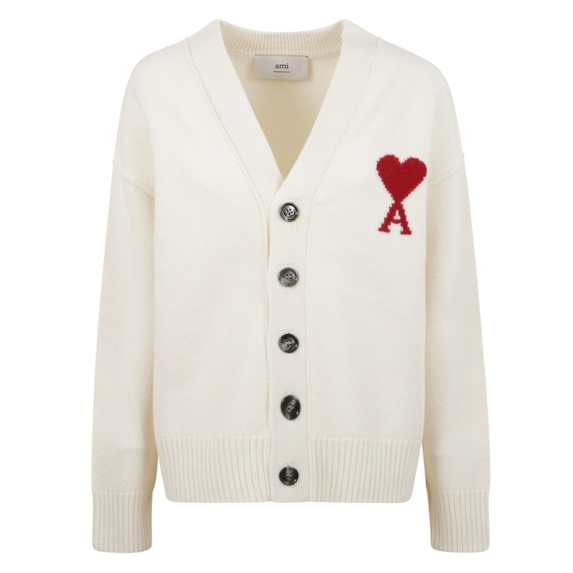 Ami Simple V-Neck Cardigan