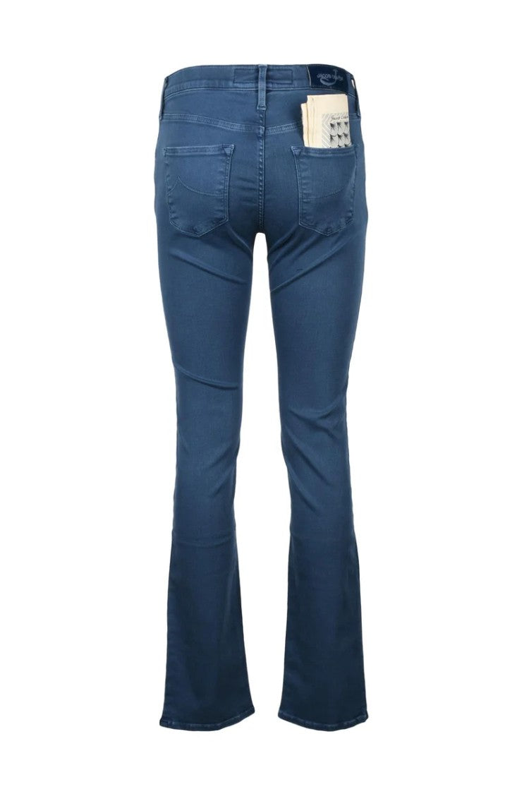 Jacob Cohen Blue Denim Stretch Jeans