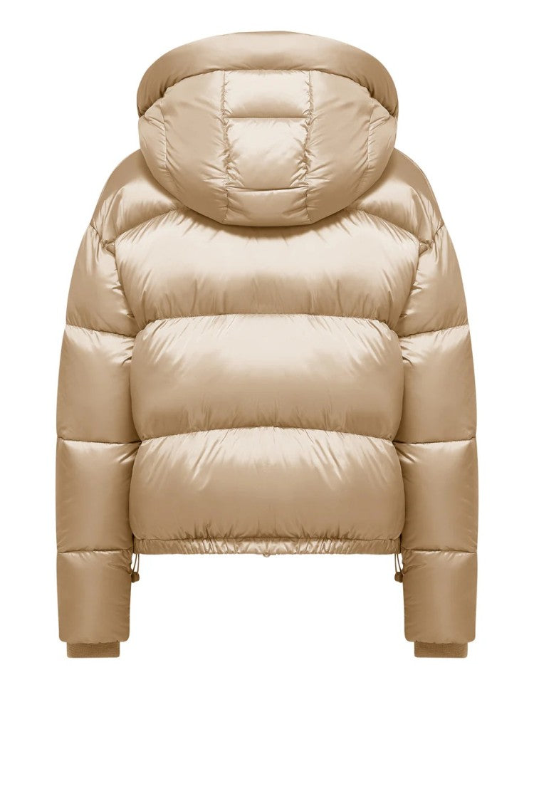 Bomboogie Cropped Down Jacket With Fixed Hood