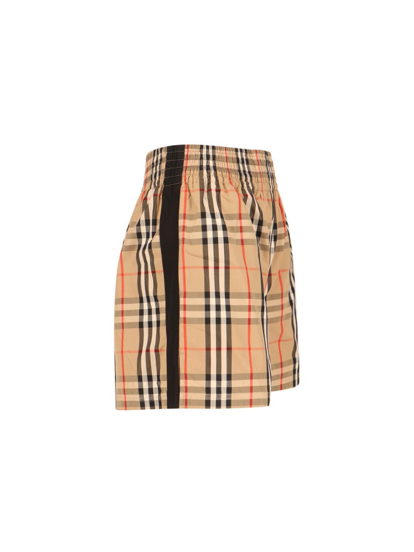 Burberry 'Check' Shorts – Beige