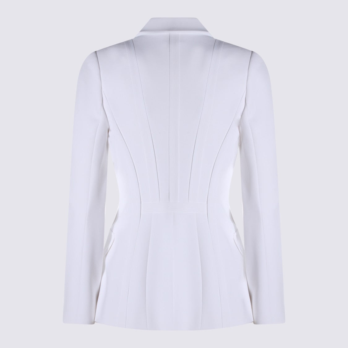 Elisabetta Franchi Tailored Ivory Blazer