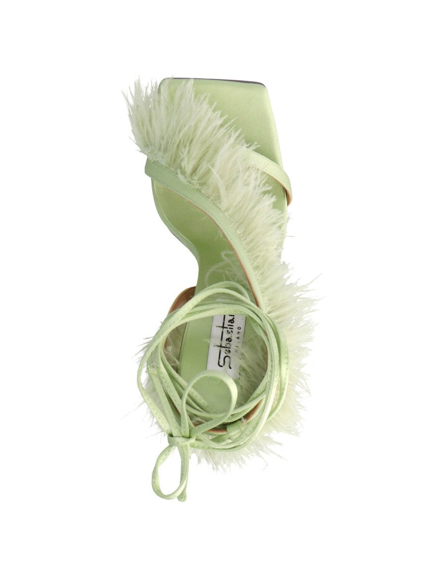 Sebastian Feather Wrap’ Sandals