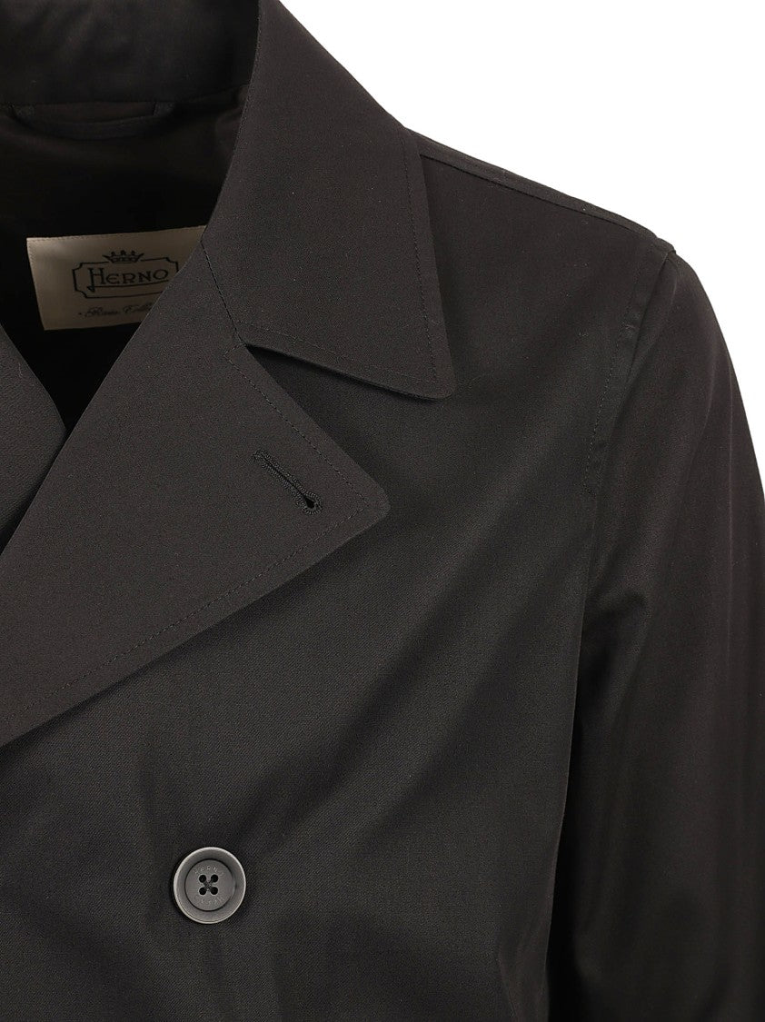 Herno Classic Double-Breasted Herno Coat